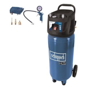 Compresseur vertical Scheppach HC52VS 50L - 1500W - 10bar (livré avec