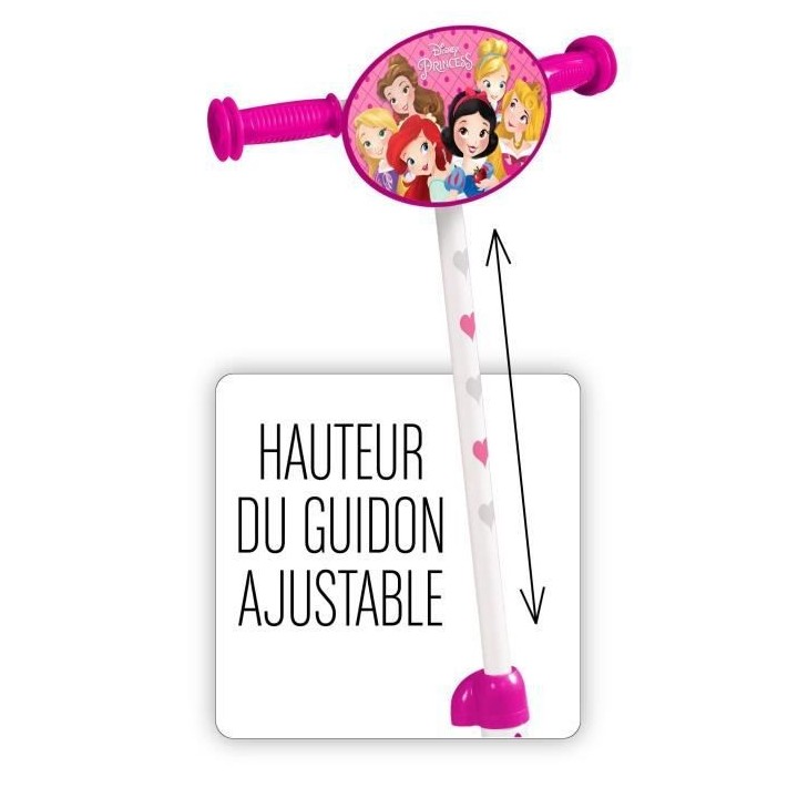 DISNEY PRINCESSES Trottinette 3 Roues
