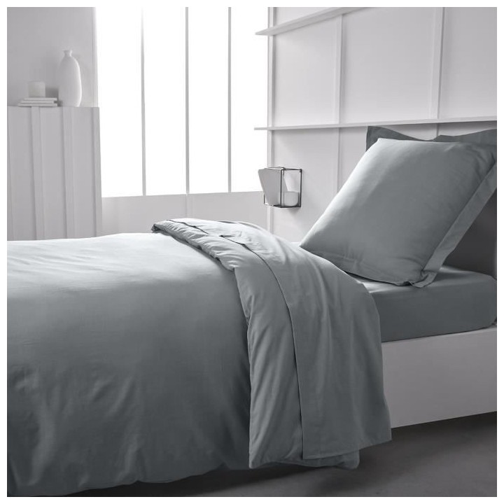 Drap housse TODAY Essential - 90 x 190 cm - 1 personne - 100% Coton un