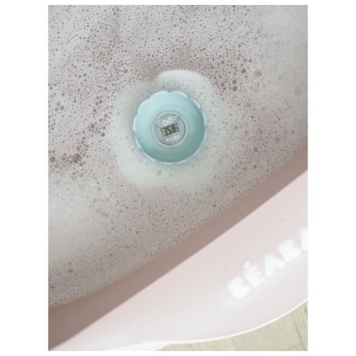 BÉABA Thermometre de bain Lotus, Green Blue
