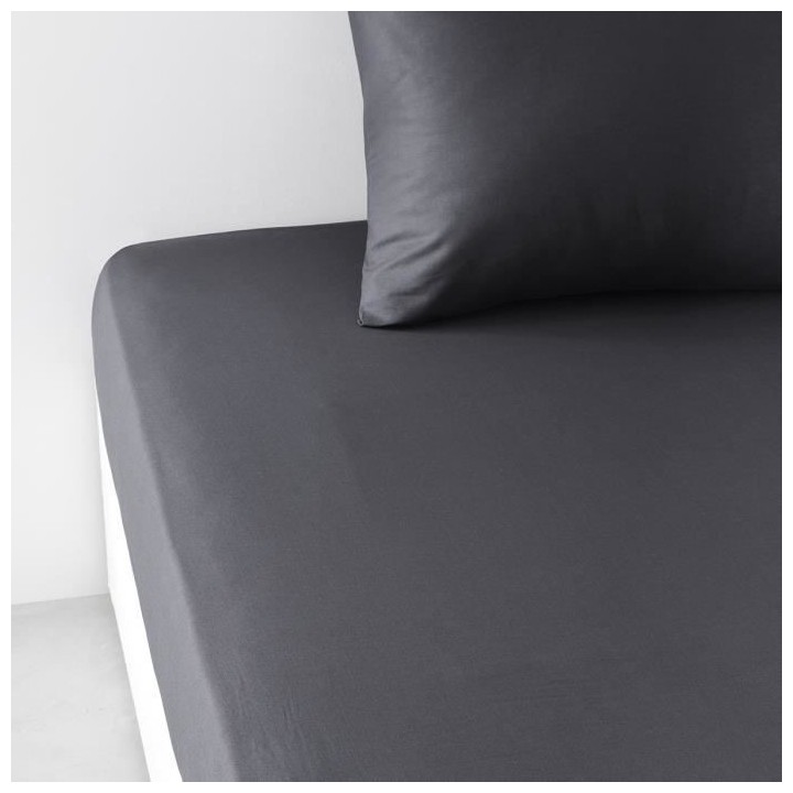 Drap housse TODAY Essential - 140 x 200+30 cm - 2 personnes - 100% Cot