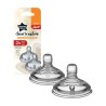 TOMMEE TIPPEE TétinesDébit Préparation Épaisse, 6 Mois+, Lot de 2