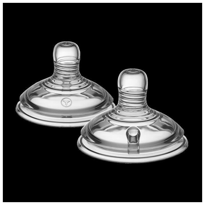 TOMMEE TIPPEE TétinesDébit Préparation Épaisse, 6 Mois+, Lot de 2