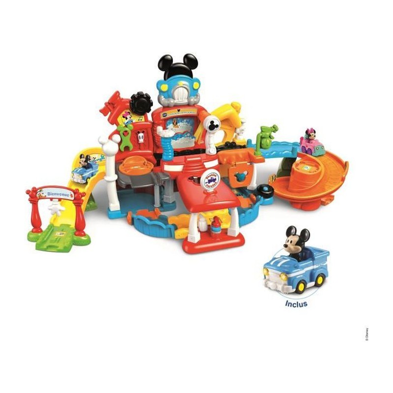 VTECH - Tut Tut Bolides - Le Magi-Garage Interactif de Mickey (+ Pick-Up Magique de Mickey)