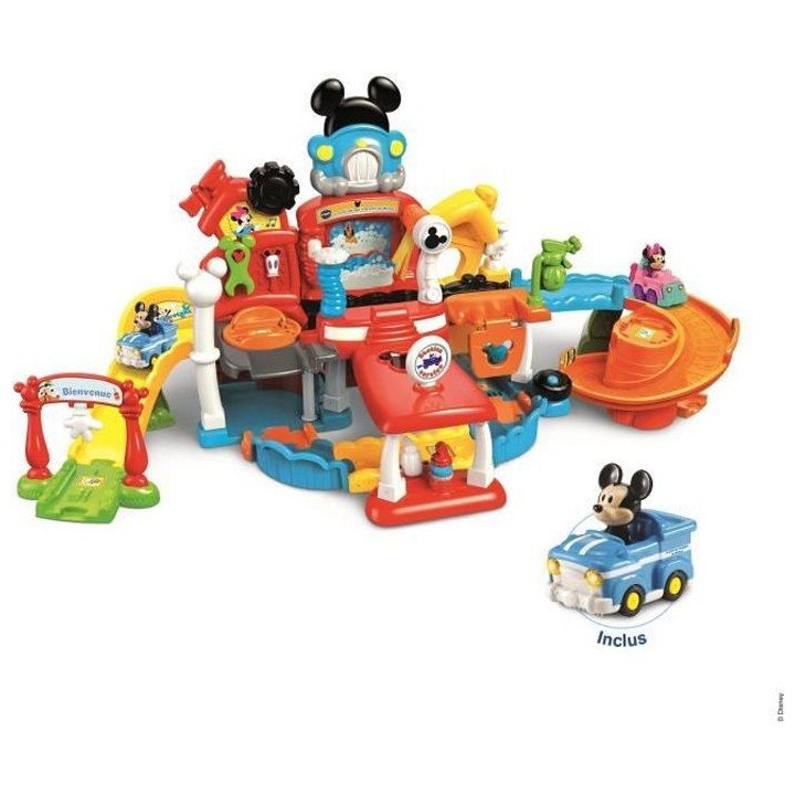 VTECH - Tut Tut Bolides - Le Magi-Garage Interactif de Mickey (+ Pick-