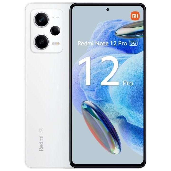 XIAOMI Redmi Note 12 Pro 128Go 5G Blanc
