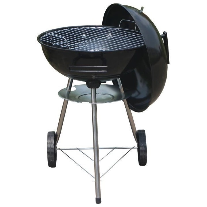 Barbecue boule a charbon X LUMIX - Acier - Noir Ø47cm