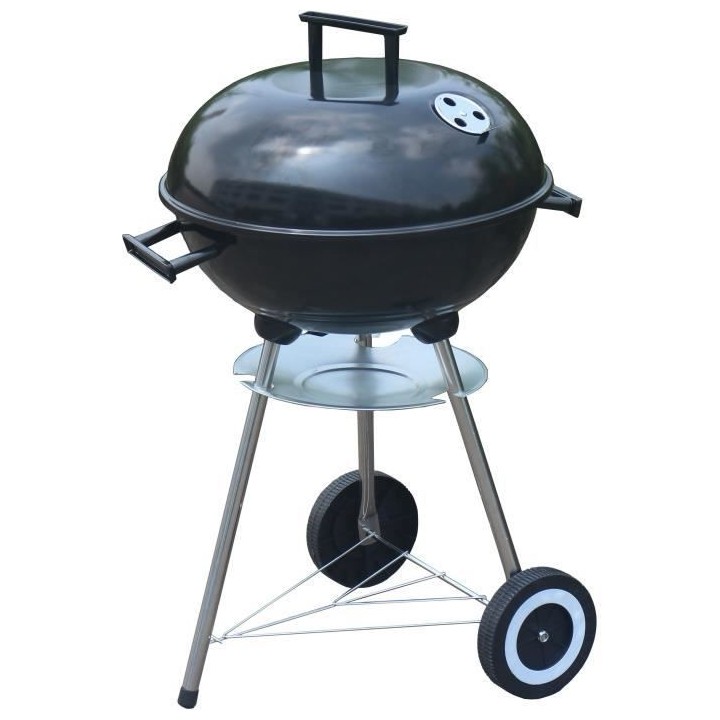 Barbecue boule a charbon X LUMIX - Acier - Noir Ø47cm