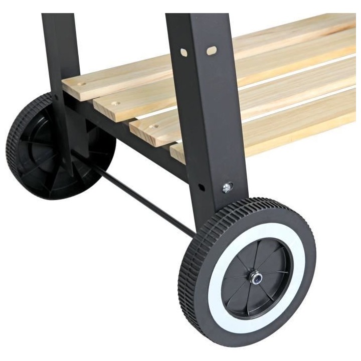 Barbecue a charbon X LUMIX - Grille de cuisson en acier chromé - Surf