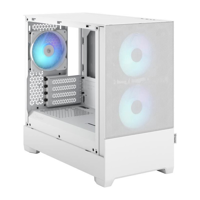 FRACTAL DESIGN - Pop Mini Air RGB White TG - Boîtier PC - Blanc (FD-C-POR1M-01)