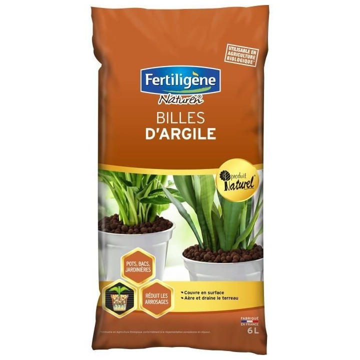 FERTILIGeNE - Billes d'argile 6L