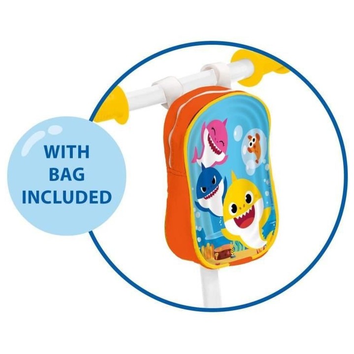 MONDO - Trottinette / Patinette 3 roues - Baby Shark