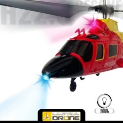 MONDO MOTORS - Hélicoptere télécommandé - Ultradrone H22 Rescue - Longueur 22cm