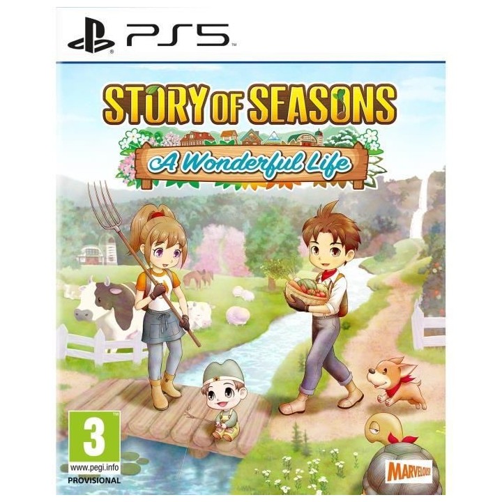 Story Of Seasons A Wonderful Life Jeu Playstation 5