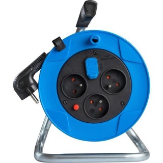 Enrouleur de câble STANDARD BABY S BRENNENSTUHL 10m - 3 prises + USB