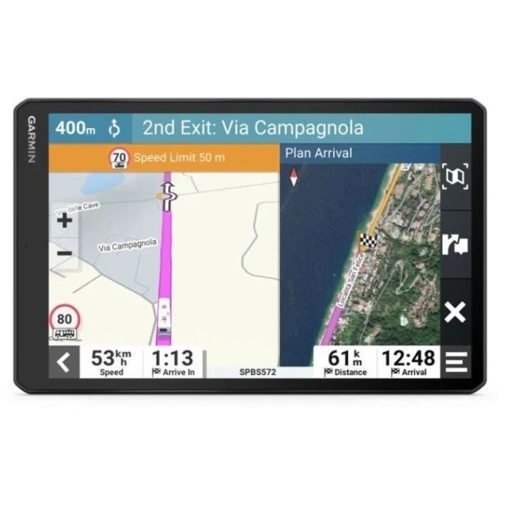 GPS - GARMIN - Camper 1095 - Écran 10 - Double orientation