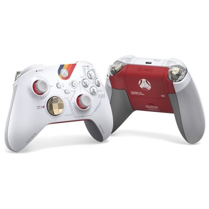 Manette Xbox sans fil - Edition Limitée Starfield - Blanc