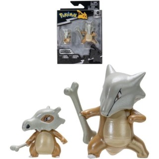 Pokémon - Pack évolution Osselait (5 cm) & Ossatueur (10 cm) - BANDA