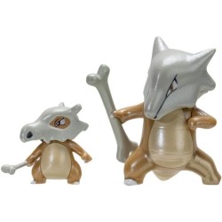 Pokémon - Pack évolution Osselait (5 cm) & Ossatueur (10 cm) - BANDAI