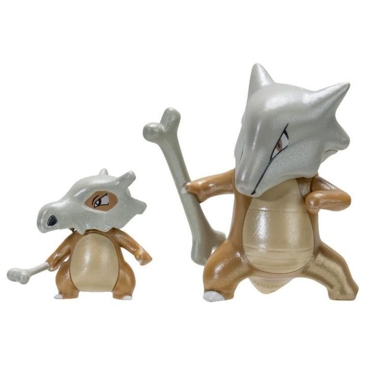 Pokémon - Pack évolution Osselait (5 cm) & Ossatueur (10 cm) - BANDA