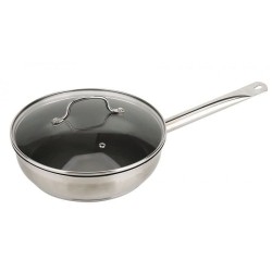 Sauteuse revetue 24 cm avec...