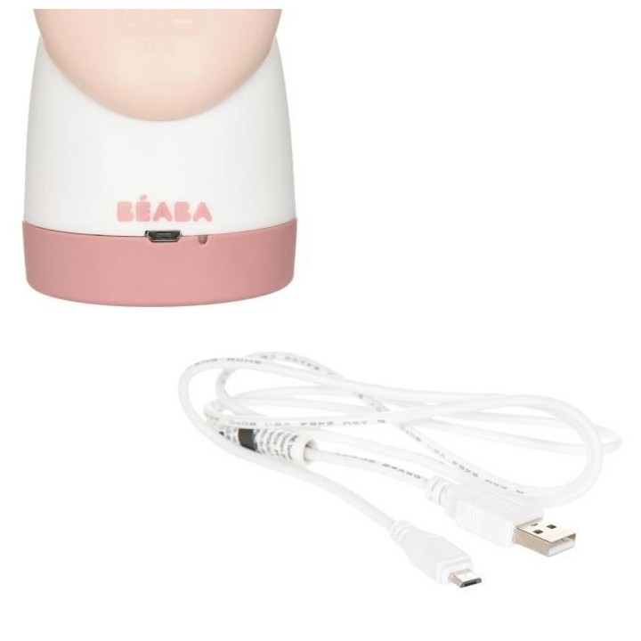 Béaba Sécurité Veilleuse Pixie Torch Rose Dragée