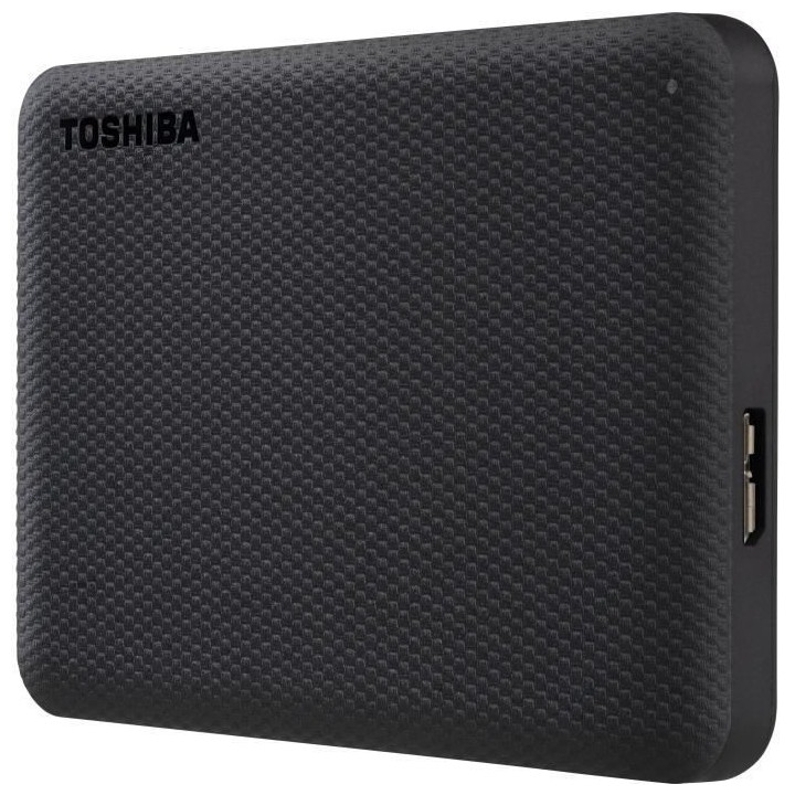 Disque dur externe - TOSHIBA - Canvio Advance - 1 To - Noir
