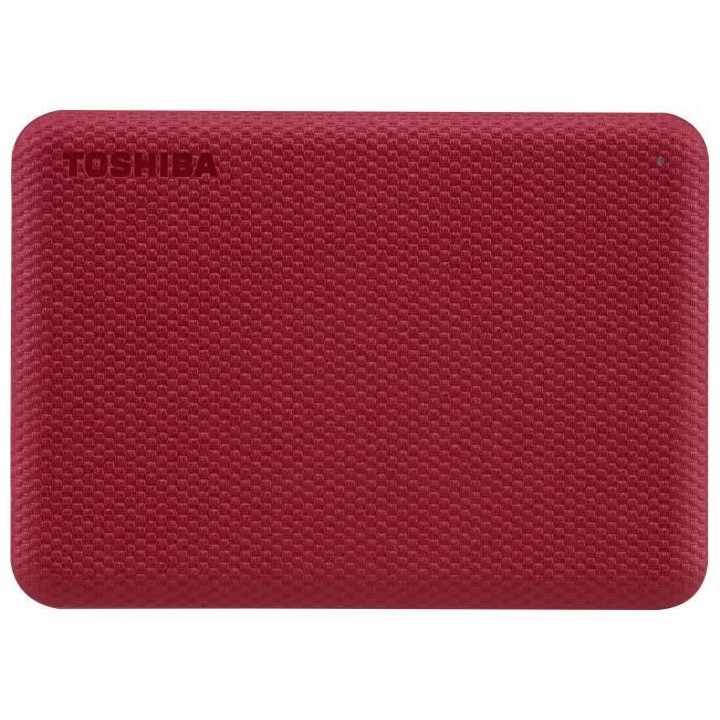 Disque dur externe - TOSHIBA - Canvio Advance - 1 To - Rouge