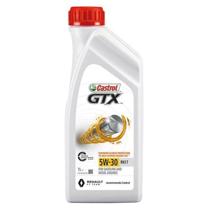 CASTROL Huile-Additif GTX RN17 - Synthetique / 5W30 / 1L