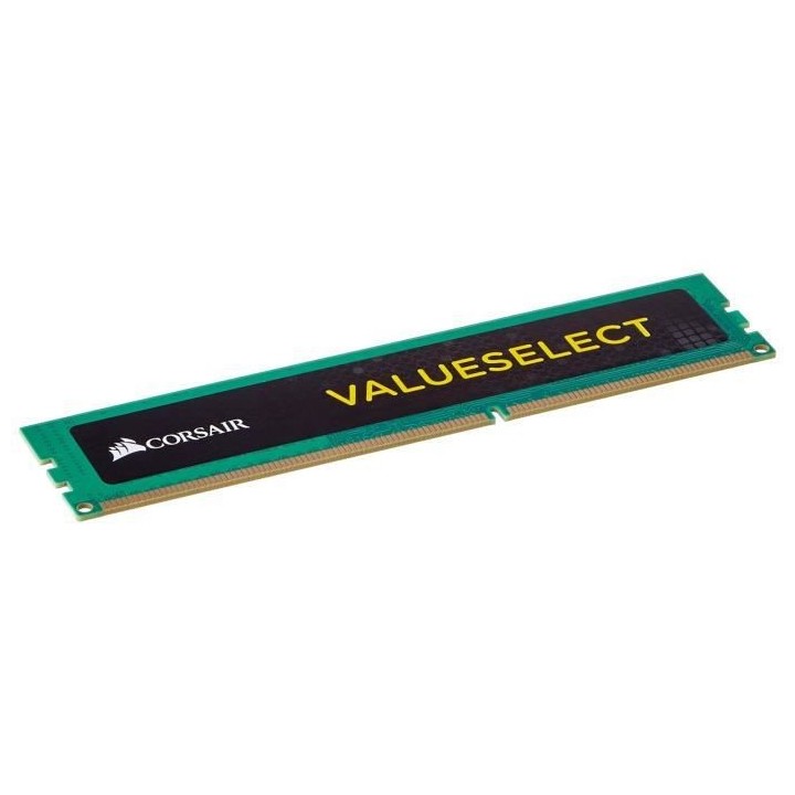 Mémoire RAM - CORSAIR - ValueSelect DDR3 - 4GB 1x4GB DIMM - 1333 MHz
