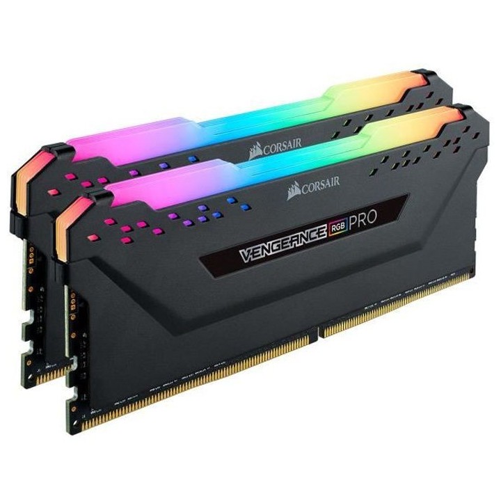 Mémoire RAM - CORSAIR - Vengeance RGB Pro DDR4 - 32GB 2x16GB DIMM - 3