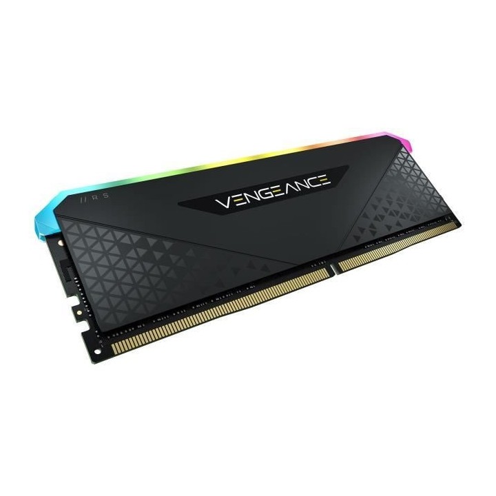 Mémoire RAM - CORSAIR - Vengeance RGB RS DDR4 - 16GB 1x16GB DIMM - Un