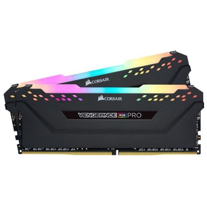 CORSAIR Mémoire PC RAM - Vengeance RGB Pro 16Go (2x8Go) - 3000 MHz -