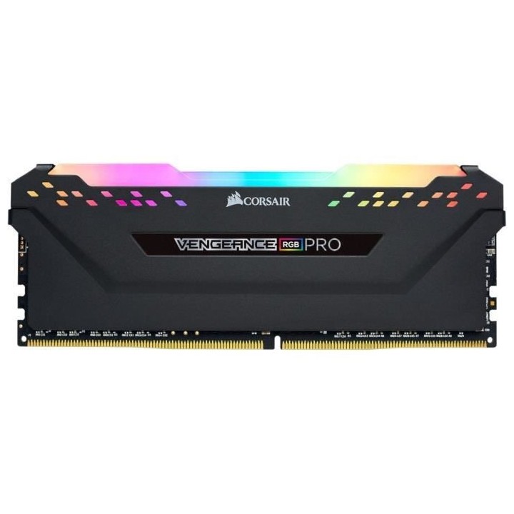 CORSAIR Mémoire PC RAM - Vengeance RGB Pro 16Go (2x8Go) - 3000 MHz -
