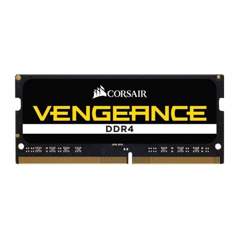 Mémoire RAM - CORSAIR - Vengeance DDR4 - 8GB 1x8GB DIMM - 2666 MHz - 1.20V - Noir (CMSX8GX4M1A2666C)