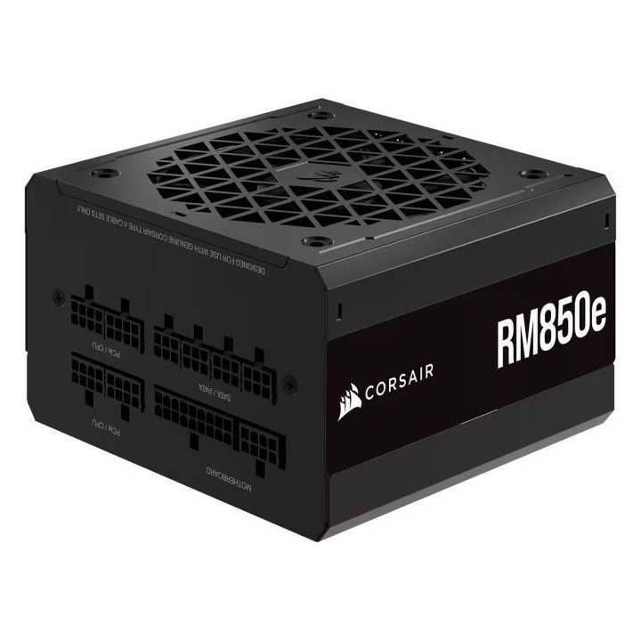 CORSAIR - RM850e - Bloc d'alimentation - 850 Watts - ATX 3.0 Silencieu