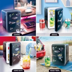 Creator - Mini Frigo Mixte Noir - Loisirs Créatifs - INF 038 - Canal Toys