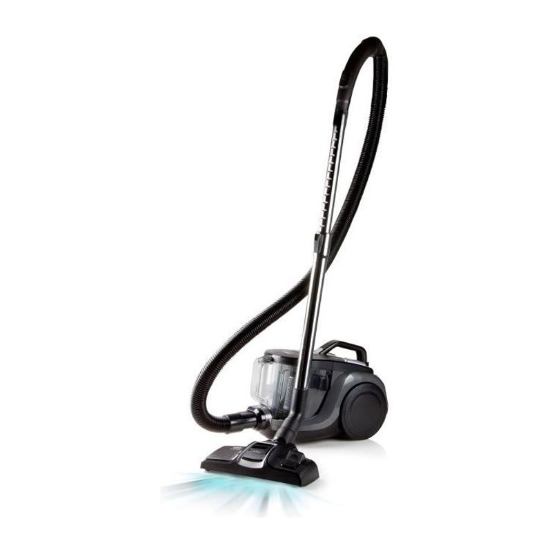 DOMO DO7295S - Aspirateur Traineau sans sac - Systeme cyclonique - Nouvelle brosse Deep clean - Réservoir a poussiere 2,5l