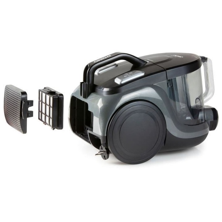 DOMO DO7295S - Aspirateur Traineau sans sac - Systeme cyclonique - Nou