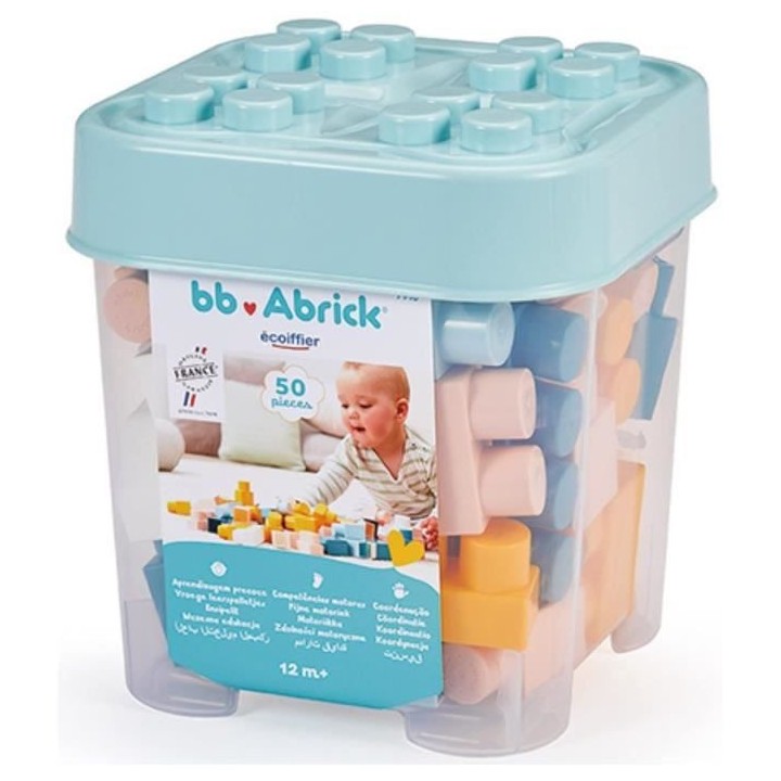 Baril de rangement avec briques colorées - ECOIFFIER - 7916