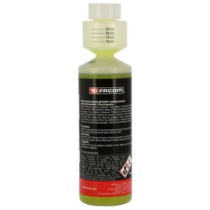 Additif multifonction E85 protection injecteurs - FACOM - 250ml