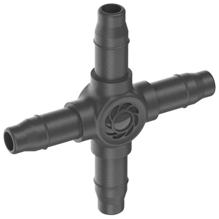 Dérivation en croix 4,6 mm Boite de 20 pieces. Connexion «Easy & Fle