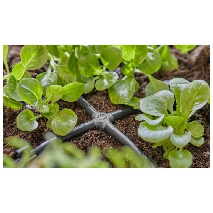 Dérivation en croix 4,6 mm Boite de 20 pieces. Connexion «Easy & Fle