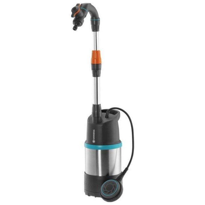 GARDENA Pompe pour collecteur d'eau de pluie 4700/2 inox –550W –D
