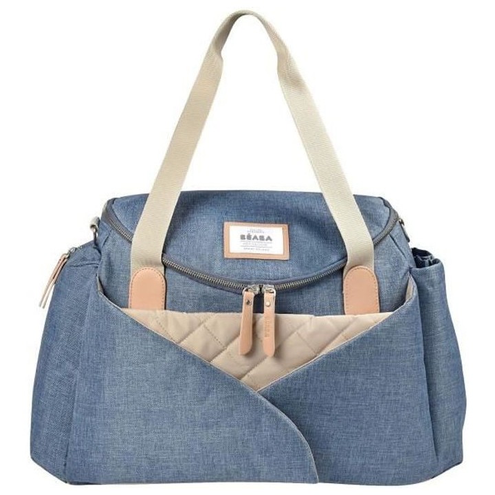 BEABA Sac a langer Sydney II, Modulable, Grande contenance, Rangements