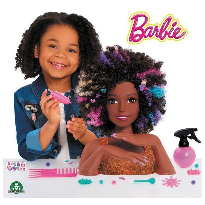 Barbie - Tete a coiffer - Afro Style