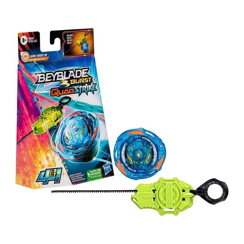 Beyblade Burst QuadStrike Starter Pack Whirl Knight