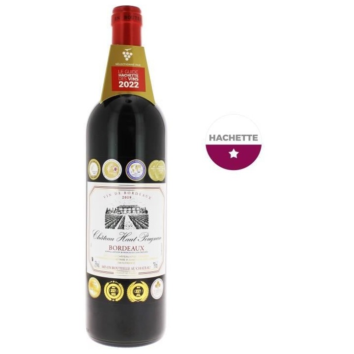 Château Haut Pougnan Cuvée Prestige 2019 Bordeaux - Vin rouge de Bor