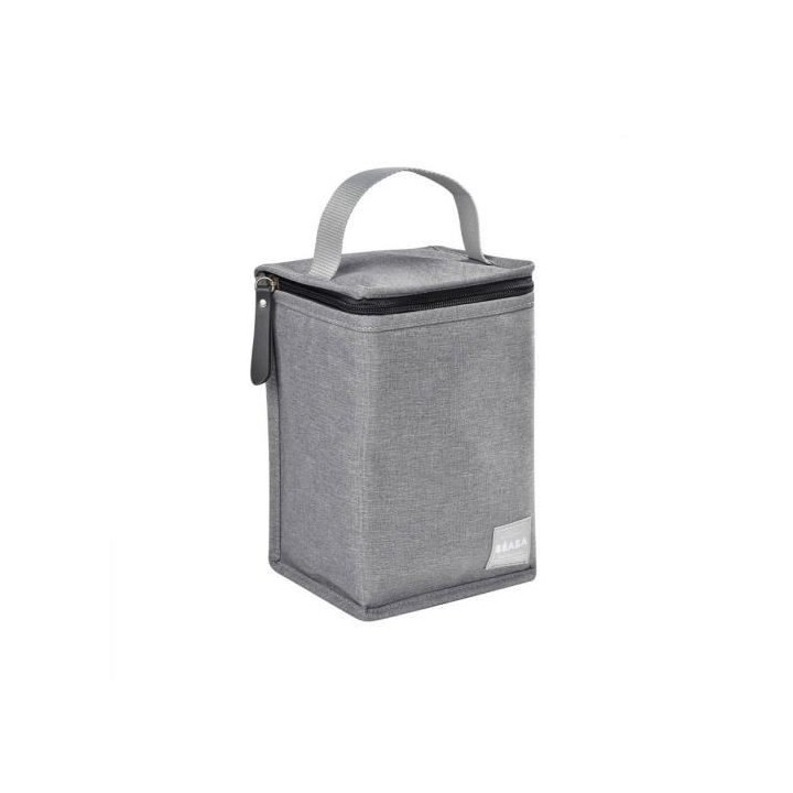 BEABA, Pochette repas isotherme gris chiné