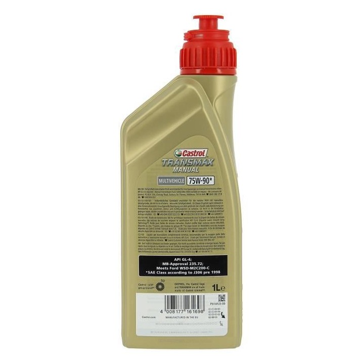 CASTROL Huile moteur Syntrax MuLivehic 75W-90 1L